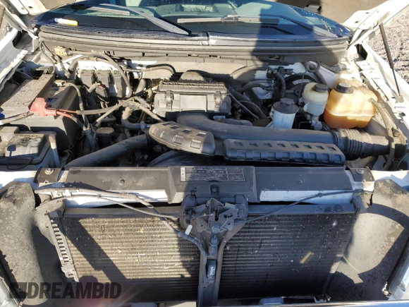 2008 Ford F-150 XL with VIN 1FTRF14548KD28152, listed as a Copart auction lot 85705294 with 108,725 mi miles and Salvage Title. Bid and sale history available at carsss.com. Image 12.
