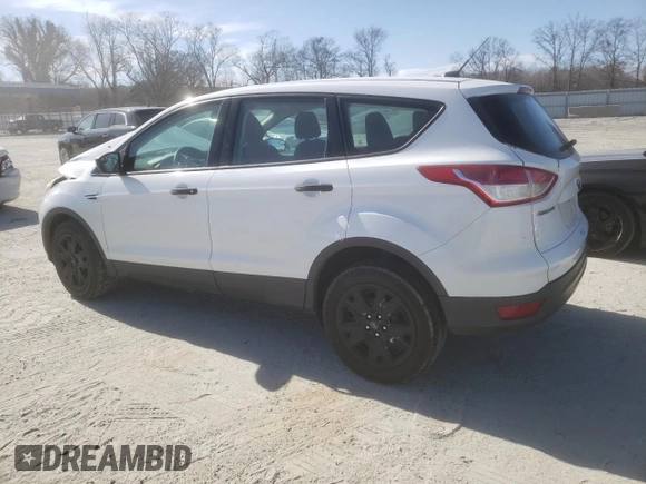 2014 Ford Escape S with VIN 1FMCU0F74EUD30497, listed as a Copart auction lot 46896455 with 124,214 mi miles and Salvage Title. Bid and sale history available at carsss.com. Image 2.