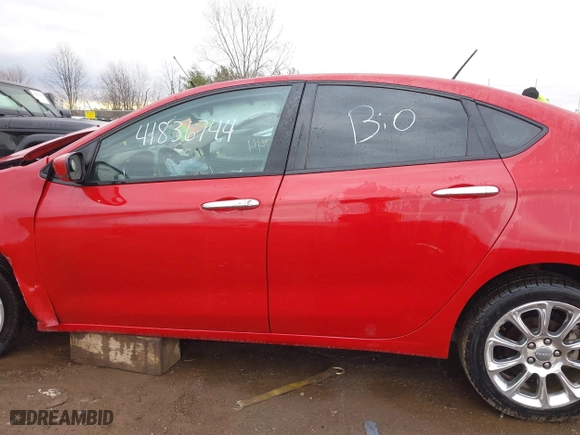 2014 Dodge Dart Limited with VIN 1C3CDFCBXED668992, listed as a IAAI auction lot 41836744 with 56,025 mi miles. Bid and sale history available at carsss.com. Image 15.