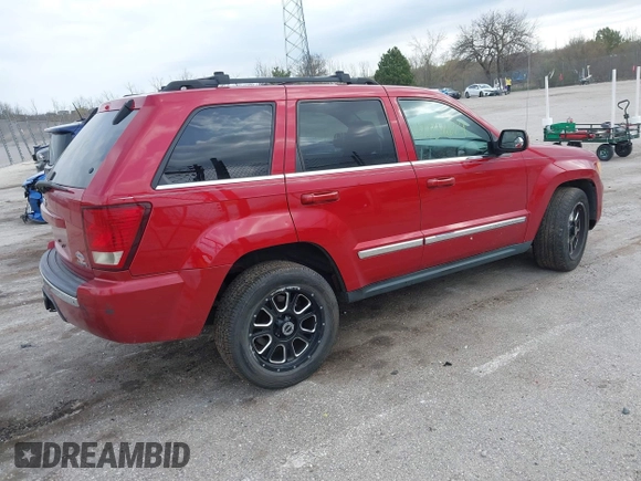 2009 Jeep Grand Cherokee Limited with VIN 1J8HR58T69C545290, listed as a IAAI auction lot 42134629 with 158,224 mi miles and . Bid and sale history available at DreamBid. Image 4.