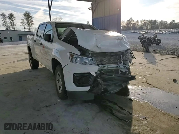 2022 Chevrolet Colorado 2WD Work Truck with VIN 1GCGSBEN9N1333422, listed as a Copart auction lot 42494425 with 77,822 mi miles and Salvage title. Bid and sale history available at DreamBid. Image 10.
