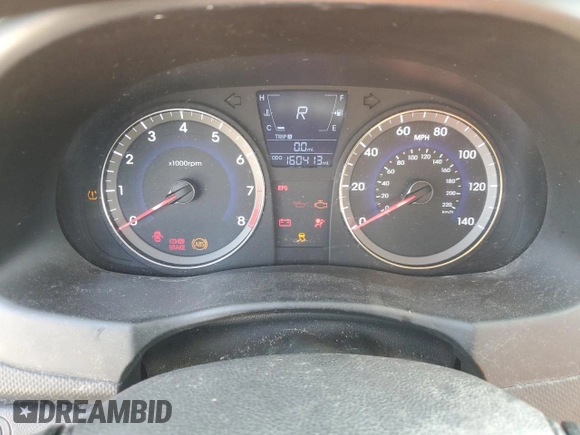 2013 Hyundai Accent GS with VIN KMHCT5AE6DU082550, listed as a Copart auction lot 48239415 with 160,413 mi miles and Salvage Title. Bid and sale history available at carsss.com. Image 9.