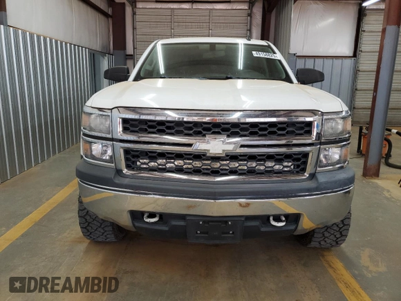 2014 Chevrolet Silverado 1500 Work Truck with VIN 1GCVKPEH7EZ313136, listed as a Copart auction lot 49158825 with 105,461 mi miles and Salvage Title. Bid and sale history available at DreamBid. Image 5.