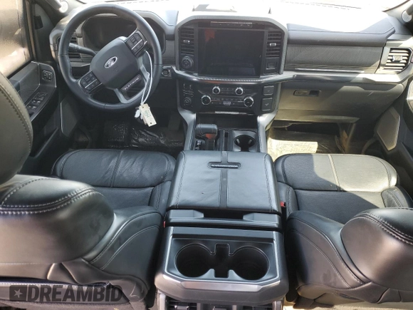 2022 Ford F-150 XL with VIN 1FTFW1E89NFB36368, listed as a Copart auction lot 51965345 with 50,781 mi miles and Salvage Title. Bid and sale history available at DreamBid. Image 8.