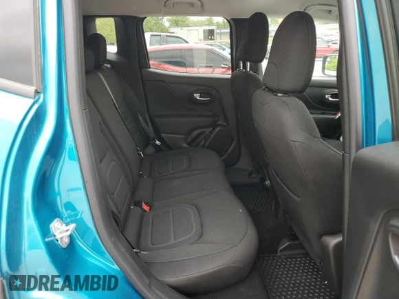 2022 Jeep Renegade Latitude with VIN ZACNJDB14NPN73109, listed as a Copart auction lot 55473465 with 17,022 mi miles and Salvage title. Bid and sale history available at DreamBid. Image 10.
