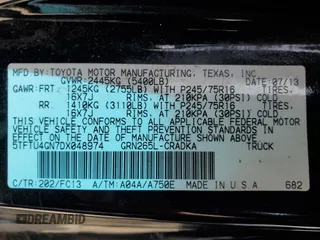 2013 Toyota Tacoma PreRunner z VIN 5TFTU4GN7DX048974, wystawiony jako Copart lot #51467925 z przebiegiem 123 067 mil mil oraz Szkoda całkowita • Salvage title. Historia ofert i sprzedaży dostępna na DreamBid. Obrazek 14.