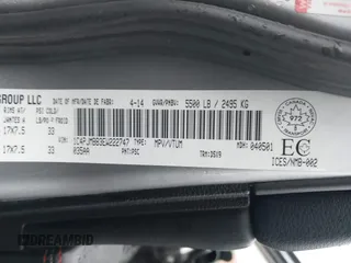 2014 Jeep Cherokee Trailhawk with VIN 1C4PJMBB3EW222747, listed as a IAAI auction lot 41622880 with 183,349 mi miles. Bid and sale history available at carsss.com. Image 9.