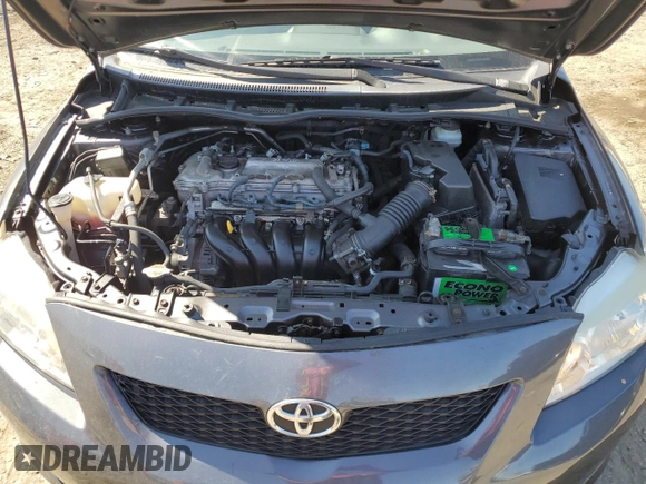2009 Toyota Corolla with VIN JTDBL40E99J006440, listed as a Copart auction lot 53666405 with 190,060 mi miles and Salvage Title. Bid and sale history available at carsss.com. Image 11.