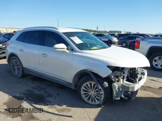 2016 Lincoln MKX Select with VIN 2LMTJ6KR1GBL75185, listed as a IAAI auction lot 41706363 with 135,844 mi miles. Bid and sale history available at carsss.com. Image 1.