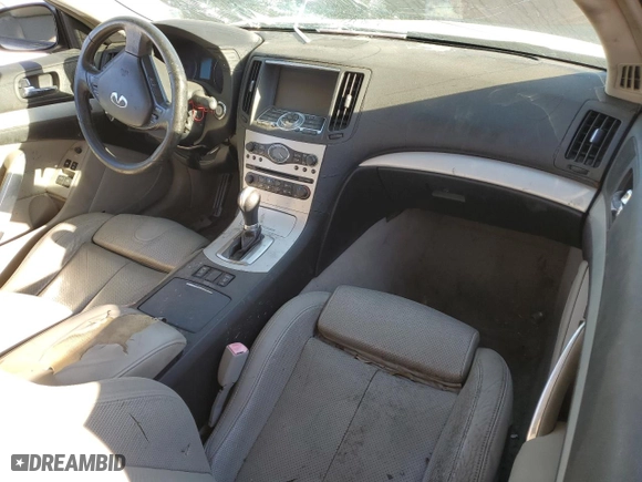 2008 Infiniti G37 Coupe Journey with VIN JNKCV64E78M124793, listed as a Copart auction lot 85064334 with NaN miles and Salvage Title. Bid and sale history available at carsss.com. Image 8.