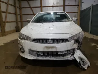 2017 Mitsubishi Lancer ES with VIN JA32V2FWXHU000849, listed as a Copart auction lot 41998385 with 124,069 mi miles and Salvage Title. Bid and sale history available at carsss.com. Image 5.
