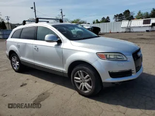 2008 Audi Q7 Premium with VIN WA1BY74LX8D021919, listed as a Copart auction lot 56683595 with 111,613 mi miles and Salvage title. Bid and sale history available at DreamBid. Image 4.
