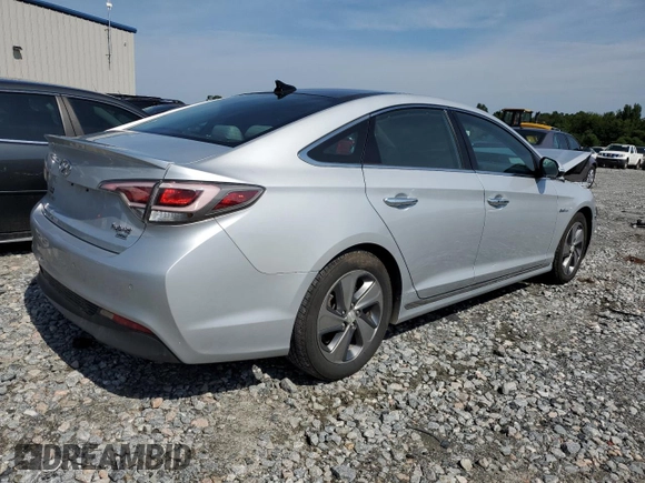 2017 Hyundai Sonata Hybrid Limited with VIN KMHE34L1XHA054805, listed as a Copart auction lot 63277533 with 117,229 mi miles. Bid and sale history available at carsss.com. Image 3.