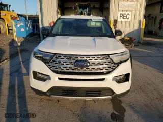 2021 Ford Explorer XLT with VIN 1FMSK8DH2MGA01239, listed as a Copart auction lot 48360095 with 105,402 mi miles and Salvage Title. Bid and sale history available at carsss.com. Image 5.