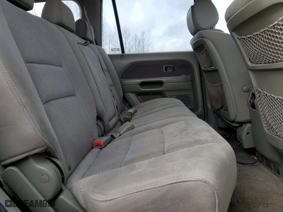 2006 Honda Pilot EX with VIN 2HKYF184X6H506591, listed as a Copart auction lot 48621165 with 201,577 mi miles and Clean Title. Bid and sale history available at carsss.com. Image 10.