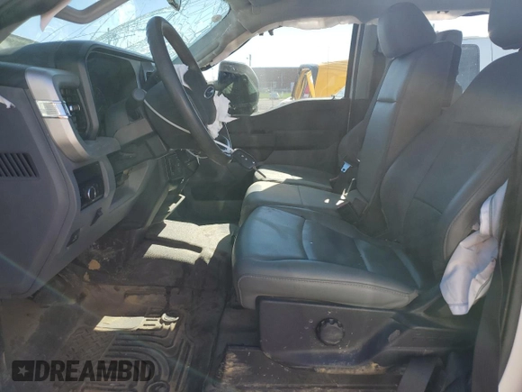 2024 Ford Super Duty F-250 SRW XL with VIN 1FT7W2BA1REC60180, listed as a Copart auction lot 74776124 with 0 mi miles and Salvage Title. Bid and sale history available at carsss.com. Image 7.