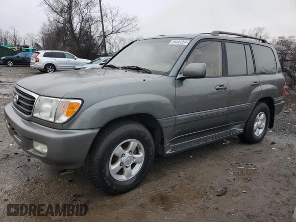2000 Toyota Land Cruiser with VIN JT3HT05J7Y0124276, listed as a Copart auction lot 85403204 with 223,920 mi miles and Clean Title. Bid and sale history available at carsss.com. Image 1.
