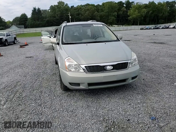 2012 Kia Sedona LX with VIN KNDMG4C77C6456849, listed as a Copart auction lot 69638314 with 206,434 mi miles and Salvage Title. Bid and sale history available at carsss.com. Image 11.