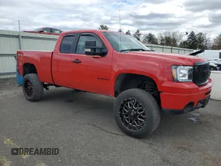 2009 GMC Sierra 1500 SLE with VIN 1GTEK29J39Z282134, listed as a Copart auction lot 53659515 with 162,686 mi miles and Salvage Title. Bid and sale history available at carsss.com. Image 4.