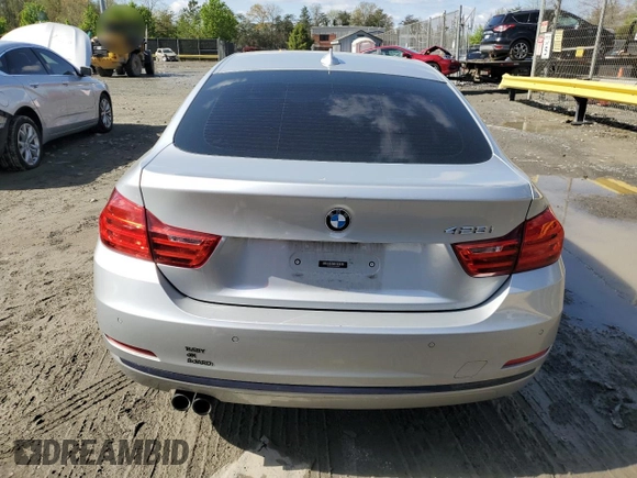 2016 BMW 4 Series 428i with VIN WBA4A9C58GGL89883, listed as a Copart auction lot 52114415 with 132,796 mi miles and Salvage Title. Bid and sale history available at carsss.com. Image 6.