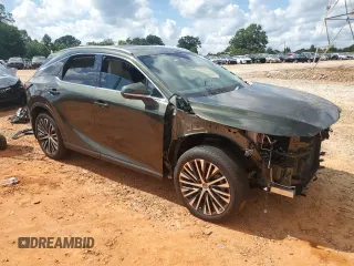 2024 Lexus RX 350h z VIN 2T2BBMCA7RC043862, wystawiony jako Copart lot #59543065 z przebiegiem 14 046 mil mil oraz Szkoda całkowita • Salvage title. Historia ofert i sprzedaży dostępna na DreamBid. Obrazek 4.