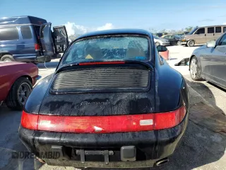 1995 Porsche 911 Carrera with VIN WP0AA2990SS323244, listed as a Copart auction lot 77215074 with 0 mi miles and Non Repairable. Bid and sale history available at carsss.com. Image 6.