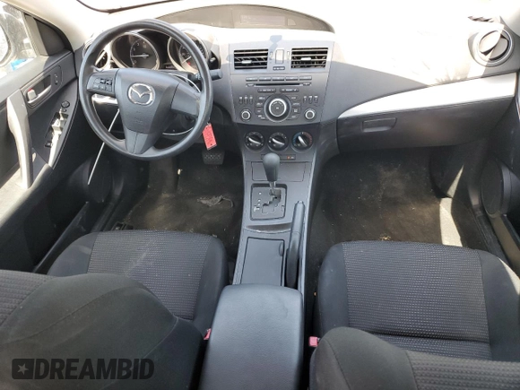 2013 Mazda 3 i SV with VIN JM1BL1TG5D1733689, listed as a Copart auction lot 56358075 with 70,430 mi miles and Salvage title. Bid and sale history available at DreamBid. Image 8.