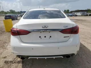 2021 Infiniti Q50 Signature Edition z VIN JN1EV7CP6MM706805, wystawiony jako Copart lot #64873545 z przebiegiem 19 038 mil mil oraz Czysty tytuł • Clean title. Historia ofert i sprzedaży dostępna na DreamBid. Obrazek 6.