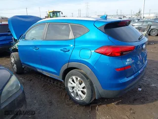 2020 Hyundai Tucson Value with VIN KM8J3CA40LU086823, listed as a IAAI auction lot 41475030 with 46,564 mi miles. Bid and sale history available at carsss.com. Image 3.
