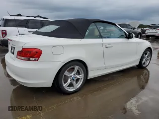 2013 BMW 1 Series 128i with VIN WBAUL7C5XDVU10125, listed as a Copart auction lot 74436284 with 14,471 mi miles and Non Repairable. Bid and sale history available at carsss.com. Image 3.
