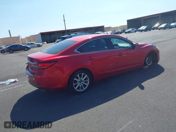 2016 Mazda 6 i Sport with VIN JM1GJ1U55G1436032, listed as a IAAI auction lot 41547828 with 114,637 mi miles and . Bid and sale history available at carsss.com. Image 4.