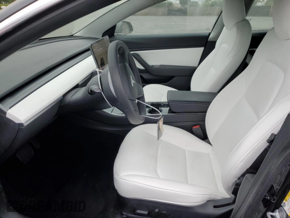 2020 Tesla Model 3 Long Range with VIN 5YJ3E1EB2LF742131, listed as a Copart auction lot 54456355 with 7,955 mi miles and Clean Title. Bid and sale history available at carsss.com. Image 7.
