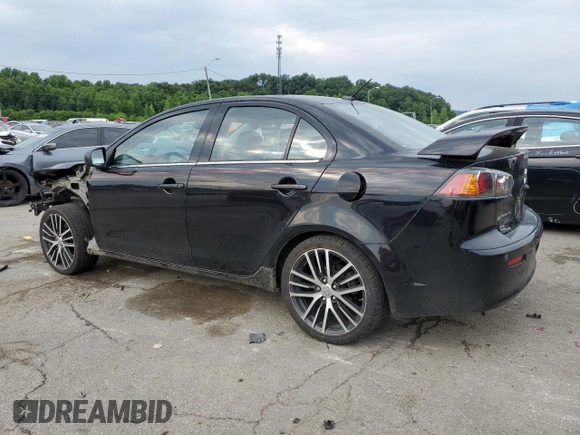 2017 Mitsubishi Lancer ES with VIN JA32V2FW0HU007857, listed as a Copart auction lot 63596254 with 175,231 mi miles and Salvage Title. Bid and sale history available at carsss.com. Image 2.