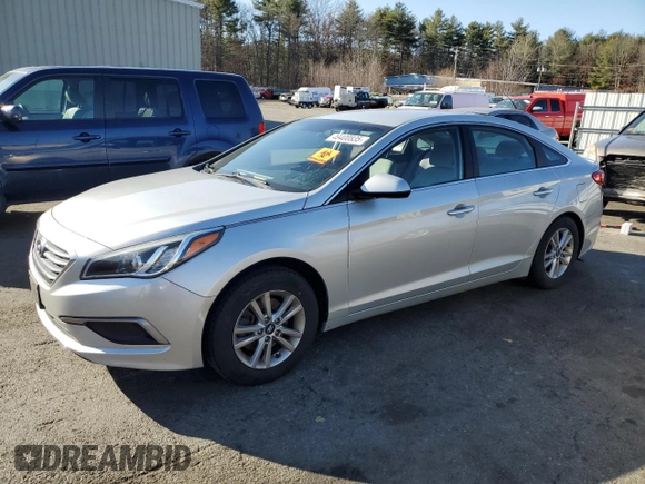 2017 Hyundai Sonata 2.4L with VIN 5NPE24AFXHH549407, listed as a Copart auction lot 49400835 with 118,815 mi miles and Salvage Title. Bid and sale history available at DreamBid. Image 1.