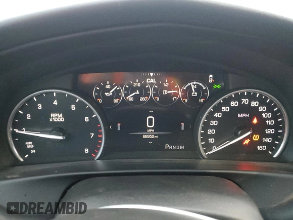 2017 Cadillac CT6 Luxury RWD with VIN 1G6KC5RX1HU188452, listed as a Copart auction lot 86581314 with 68,952 mi miles and Salvage title. Bid and sale history available at DreamBid. Image 9.