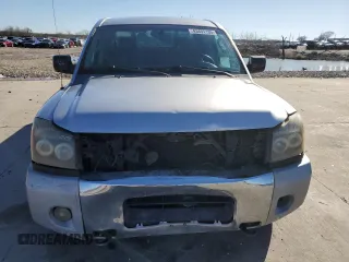 2007 Nissan Titan XE with VIN 1N6BA07A17N218723, listed as a Copart auction lot 43451135 with 202,747 mi miles and Salvage Title. Bid and sale history available at carsss.com. Image 5.
