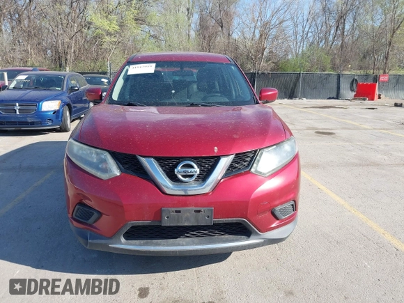 2016 Nissan Rogue SV with VIN 5N1AT2MV5GC781986, listed as a IAAI auction lot 41917919 with 195,870 mi miles. Bid and sale history available at carsss.com. Image 12.