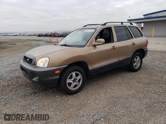 2004 Hyundai Santa Fe GLS with VIN KM8SC73E24U625249, listed as a Copart auction lot 76717254 with 173,092 mi miles and Salvage Title. Bid and sale history available at carsss.com. Image 1.