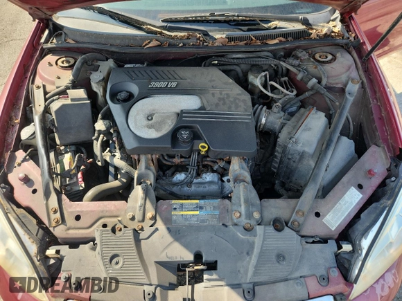2006 Chevrolet Monte Carlo LTZ with VIN 2G1WN161769302703, listed as a Copart auction lot 62342785 with 190,005 mi miles and Clean title. Bid and sale history available at DreamBid. Image 11.