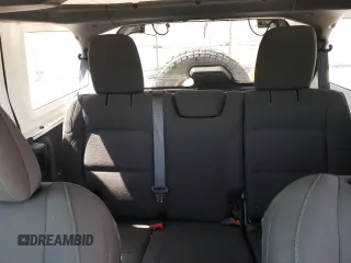 2018 Jeep Wrangler Unlimited Sport with VIN 1C4HJXDN1JW289418, listed as a Copart auction lot 50494925 with 85,408 mi miles and Salvage title. Bid and sale history available at DreamBid. Image 10.