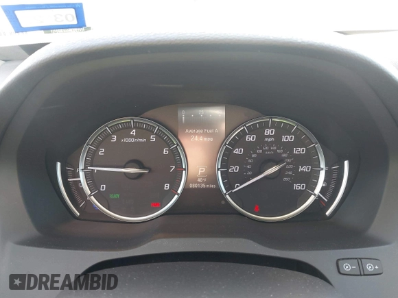 2017 Acura MDX Sport Hybrid w/Advance Pkg with VIN 5FRYD7H72HB001549, listed as a IAAI auction lot 41279343 with 80,135 mi miles. Bid and sale history available at carsss.com. Image 7.