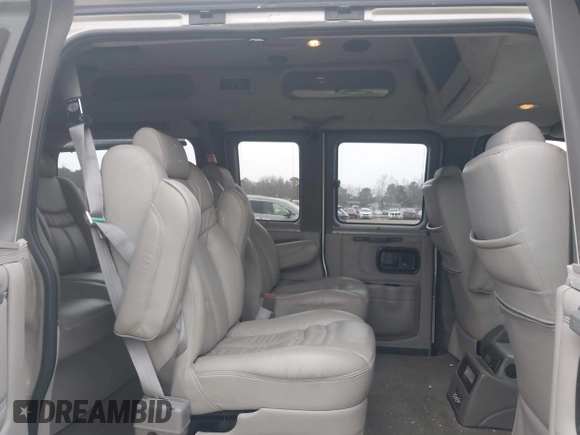 2006 Chevrolet Express Passenger with VIN 1GBFG15T161152066, listed as a IAAI auction lot 41734299 with 95,443 mi miles and . Bid and sale history available at DreamBid. Image 8.