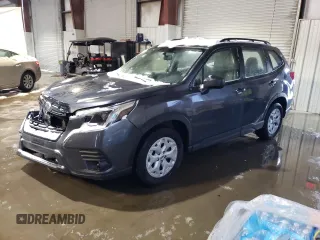 2024 Subaru Forester z VIN JF2SKABC6RH411676, wystawiony jako Copart lot #43433625 z przebiegiem 7 287 mil mil oraz Szkoda całkowita • Salvage title. Historia ofert i sprzedaży dostępna na DreamBid. Obrazek 1.