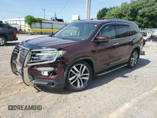 2017 Honda Pilot Touring with VIN 5FNYF6H95HB077595, listed as a Copart auction lot 62176285 with 109,291 mi miles and Salvage title. Bid and sale history available at DreamBid. Image 1.