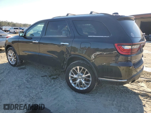 2015 Dodge Durango Citadel с VIN 1C4RDJEG1FC737626, выставлен на аукционе Copart как лот 88393435 с пробегом 191 705 миль миль и Списание • Salvage title. История ставок и продаж доступна на DreamBid. Изображение 2.