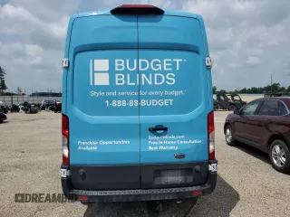 2020 Ford Transit Cargo with VIN 1FTBR1X87LKB58859, listed as a Copart auction lot 61063065 with 111,747 mi miles and Salvage title. Bid and sale history available at DreamBid. Image 6.