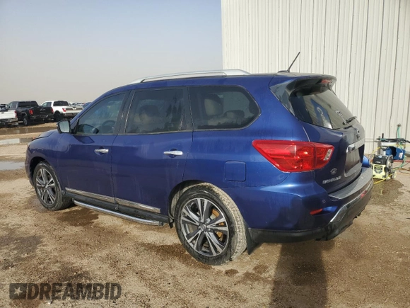 2018 Nissan Pathfinder S with VIN 5N1DR2MN8JC638436, listed as a Copart auction lot 47894555 with 120,722 mi miles and Clean Title. Bid and sale history available at carsss.com. Image 2.