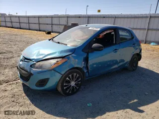 2011 Mazda Mazda2 Sport with VIN JM1DE1HZ2B0130411, listed as a Copart auction lot 75097094 with 132,834 mi miles and Salvage Title. Bid and sale history available at carsss.com. Image 1.