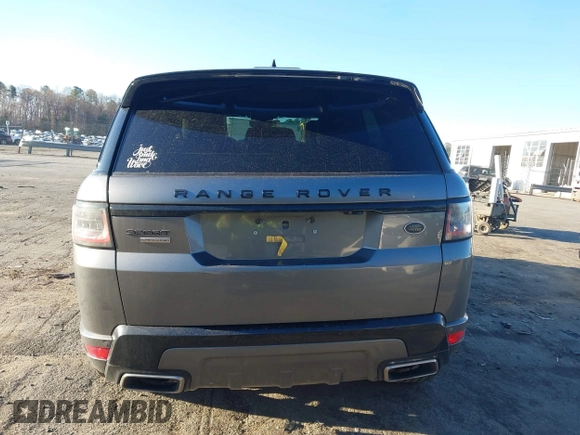 2019 Land Rover Range Rover Sport Dynamic with VIN SALWR2RE3KA838717, listed as a IAAI auction lot 41854857 with 57,318 mi miles. Bid and sale history available at carsss.com. Image 16.