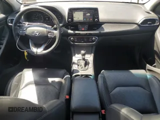 2018 Hyundai Elantra GT with VIN KMHH35LEXJU017506, listed as a Copart auction lot 54607085 with 43,214 mi miles and Salvage Title. Bid and sale history available at carsss.com. Image 8.